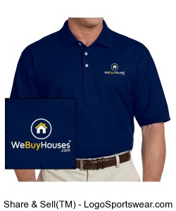 We Buy Houses - Men's Polo Design Zoom